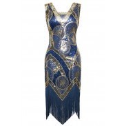 Long Fringe Gatsby Dress