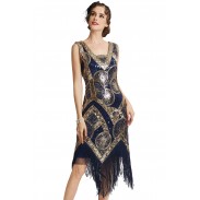 Long Fringe Gatsby Dress