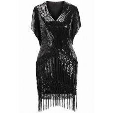 Sequin Beaded Dress