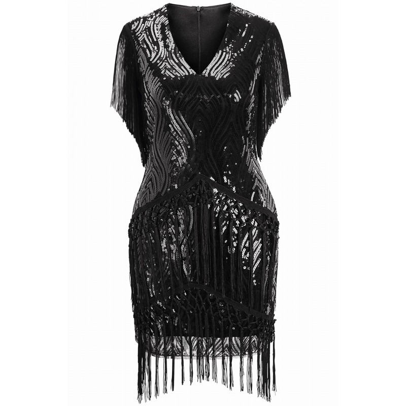 Sequin Beaded Dress