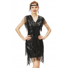 Sequin Beaded Dress
