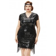 Long Tassel Gatsby Dress
