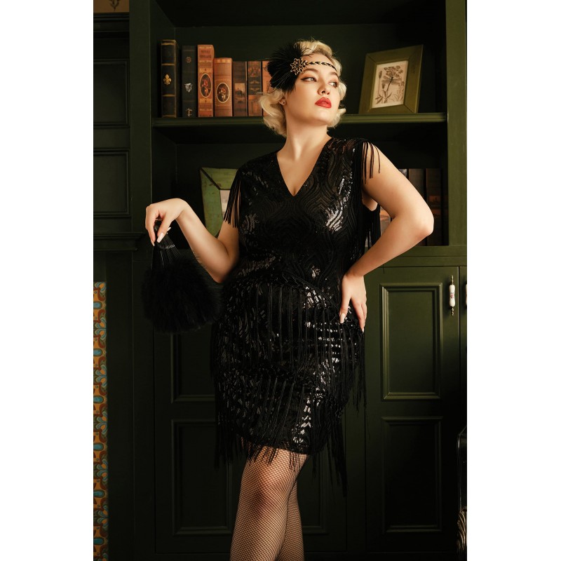 Long Tassel Gatsby Dress