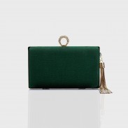 Tassel charm clutch