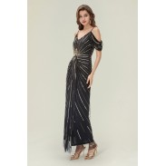 Sleeve evening dress