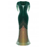 Women's Mermaid Sequined Dress