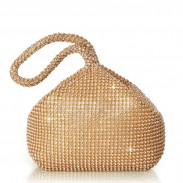 Women's rhinestone clutch evening bag